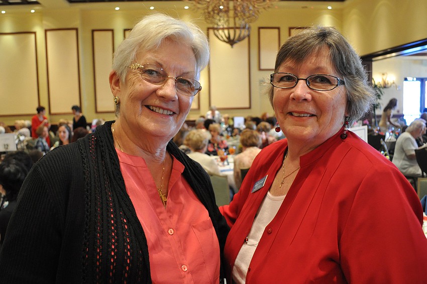 Diane Baker with Shirley Yost