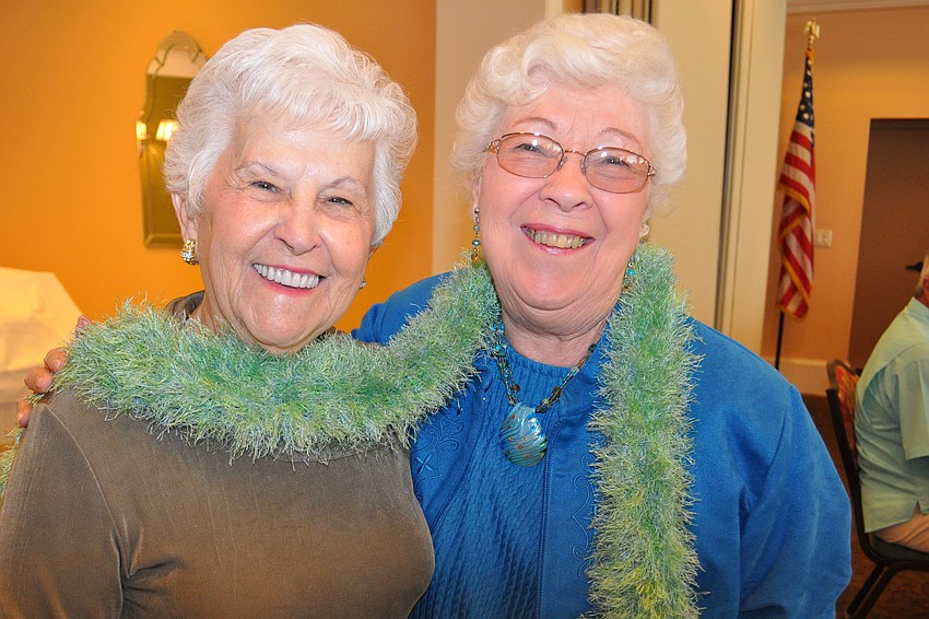 Pat Jones with Audrey Schmitt