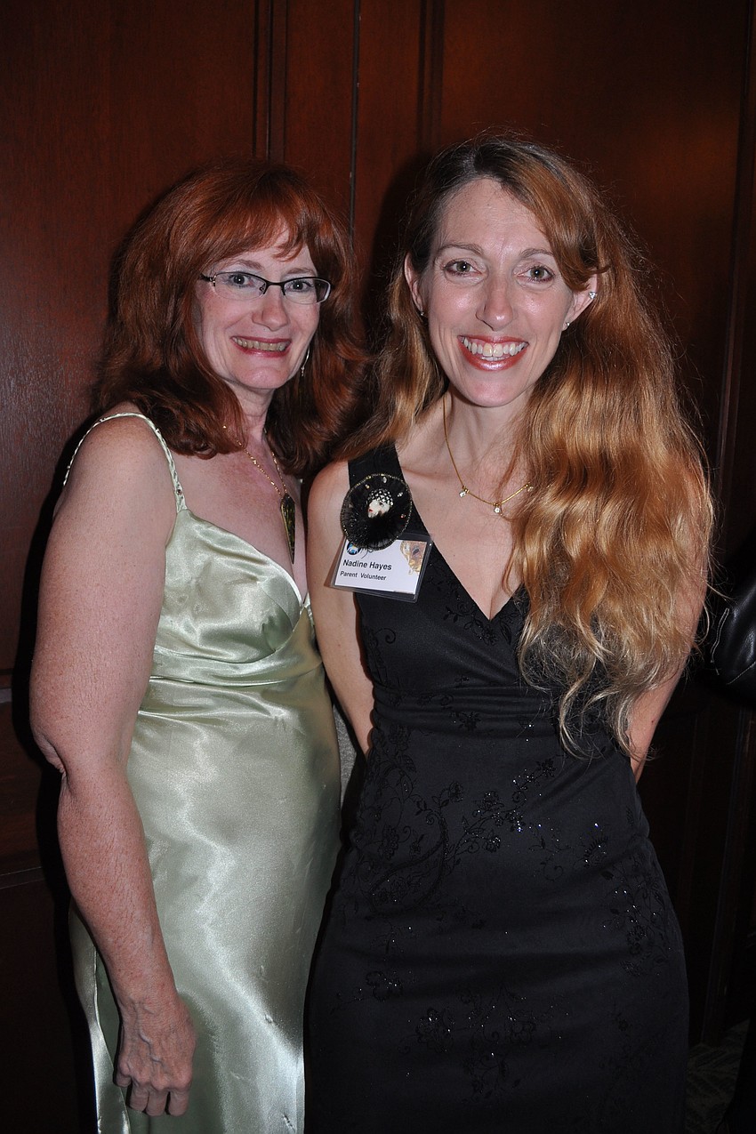 Deborah Greenleaf with Nadine Hayes