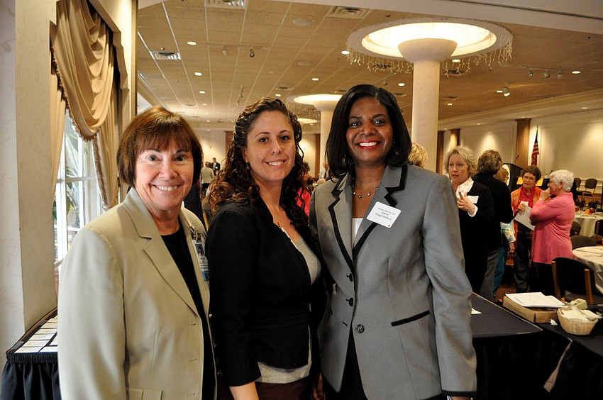 Jean Opsut, Melissa Morgan and Valerie Stafford