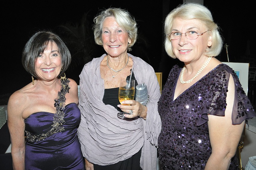 Patricia Cerjan, Irene Wood and Jackie Harding