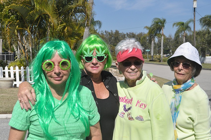 Pam Coleman, Lila Gerich, Gail Wyer and Shirley Noyes