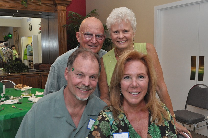 Ron and Carole Stephani, with their son and daughter-in-law, Ron and Rhonda