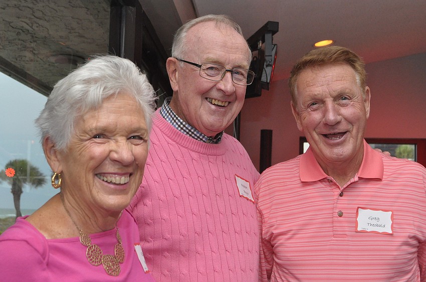 Ellen and Robert Boyle with Greg Theobald