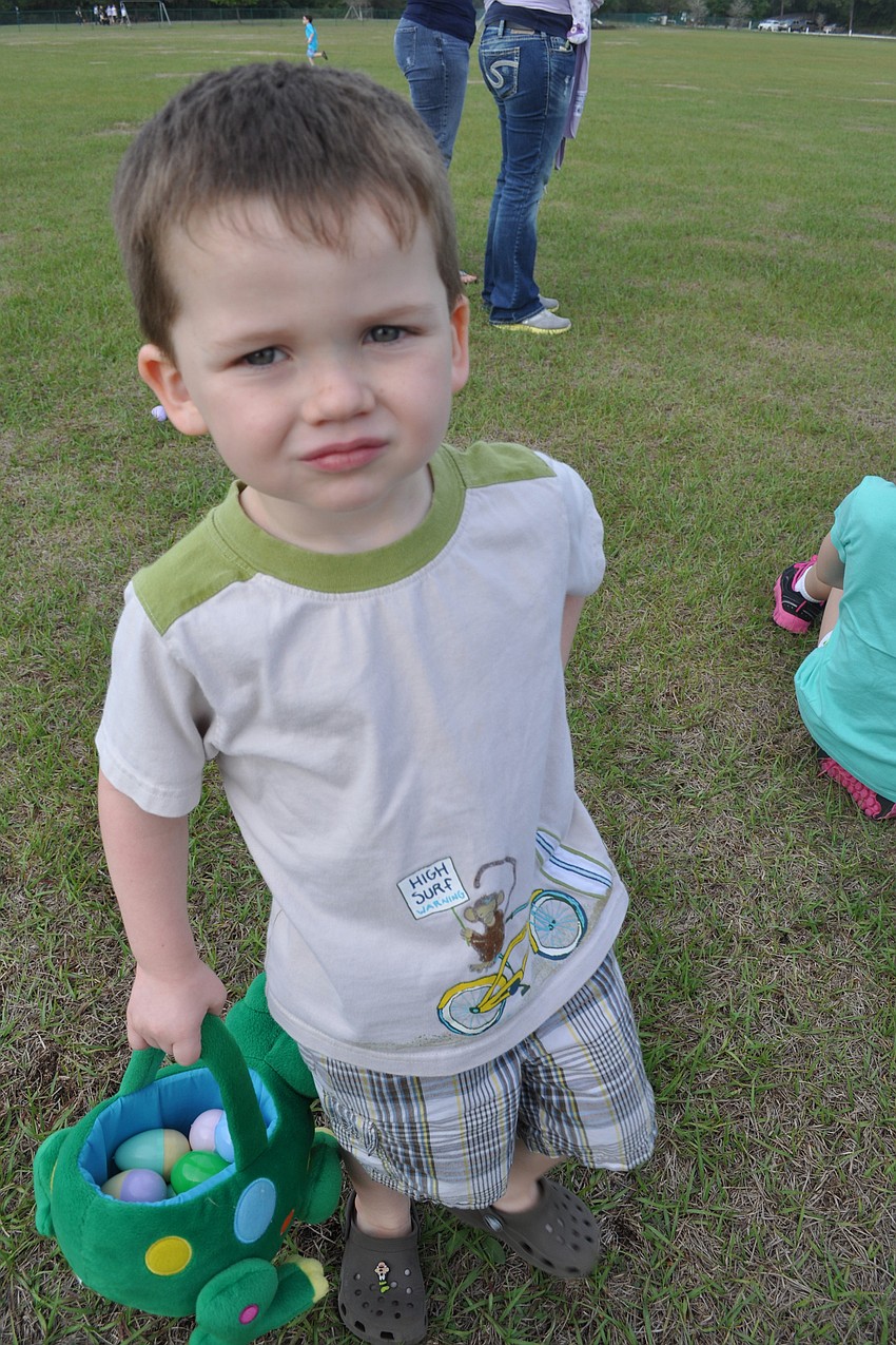 Noah Brown wished there were more eggs to be had.