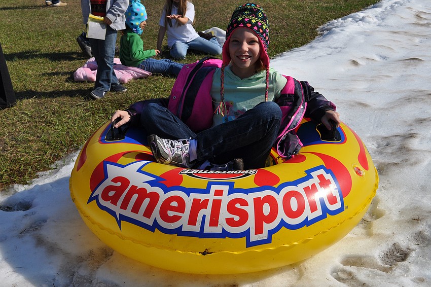 Tensely Anderson, 10, enjoyed The Tabernacleâ€™s event.