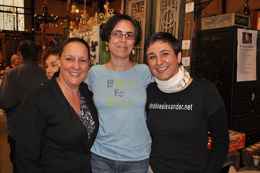 Kim Davis, Elsie Gilmore and Christine Alexander