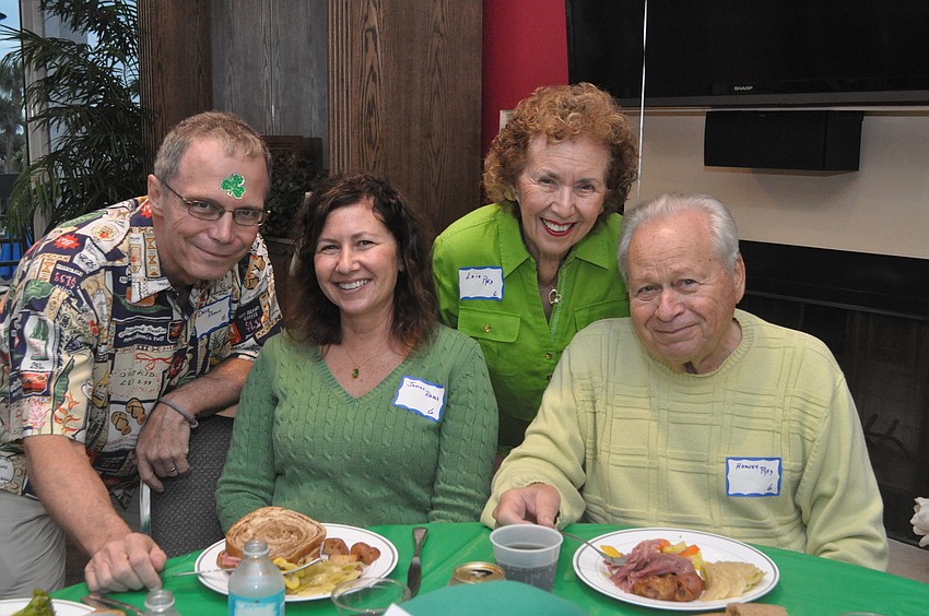 Dave and Janice Roach with Lois and Harvey Pyes