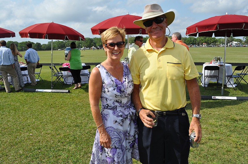 Lauralee and Richard Uihlein, a cousin of Jamie, the eventâ€™s co-founder