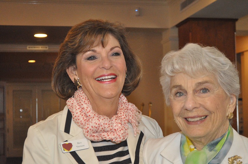 Bev Vernon and Francie Jones