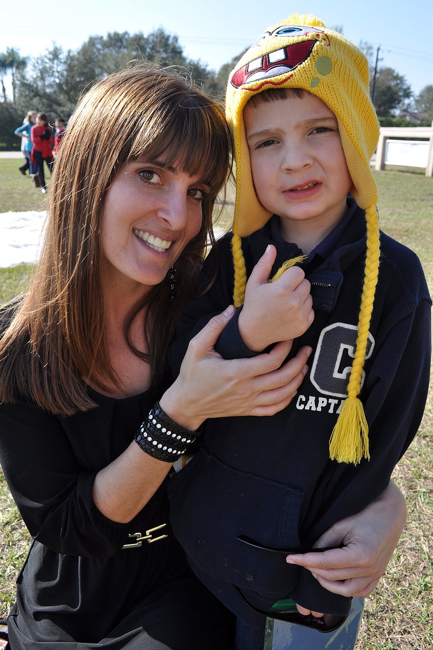 Amanda Panico enjoyed watching her son, Louis, 9.