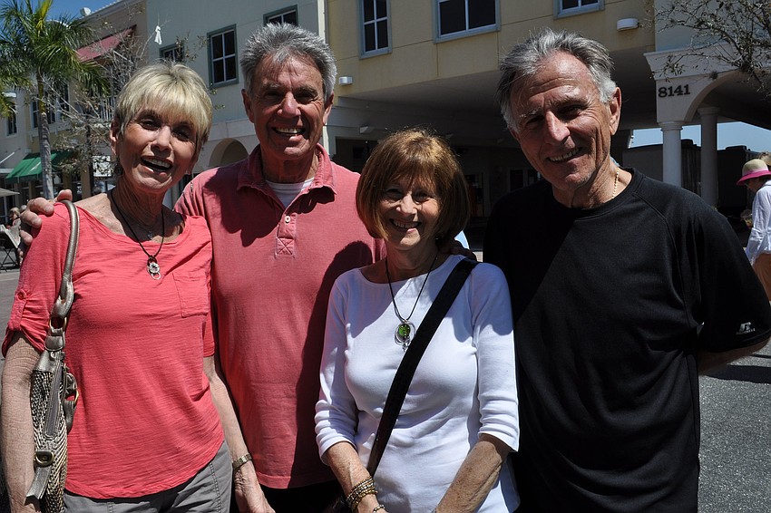 Jim and Maddy Zimring and Carol and Ed Stein were in town visiting Carol Steinâ€™s brother, Art Block, of Lakewood Ranch.