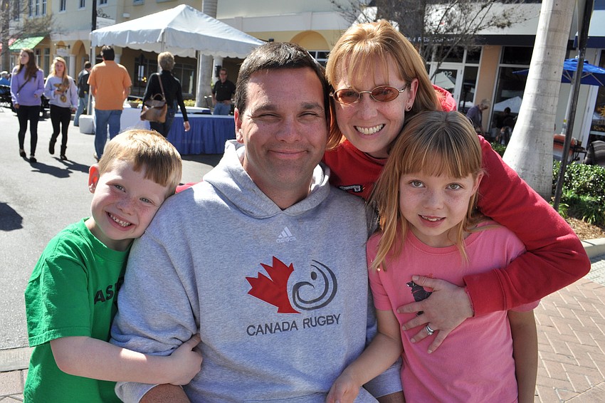 Avary, Mike, Kerri and Addison Whitehead live in Mill Creek.