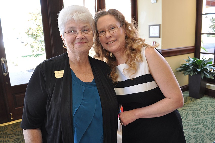 Patricia Marrocco helped her daughter-in-law, Susan Marrocco.