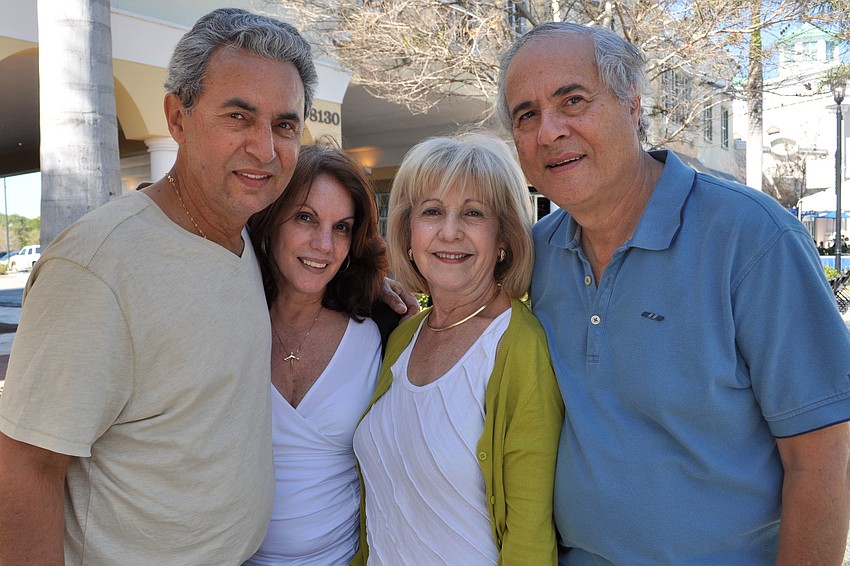 Edwin and Aida Arana were visiting friends Nydia and Alan Geller, of Lakewood Ranch.