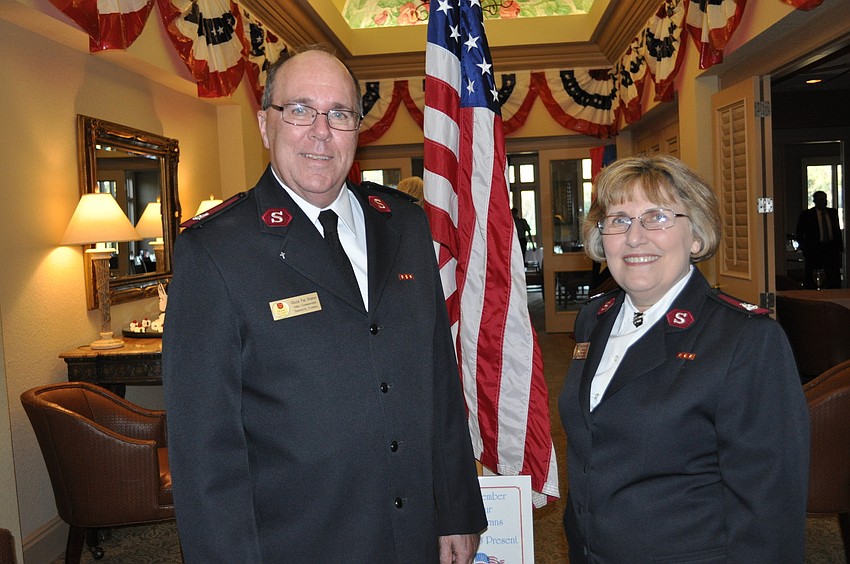 Major Phillip L. Murphy and his wife, Major Donna Murphy