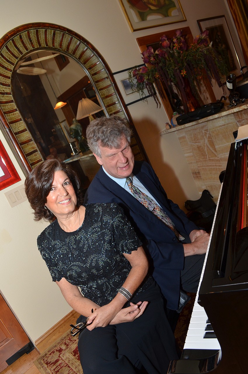 Flutist Jane Hoffman and pianist Mike Markaverich