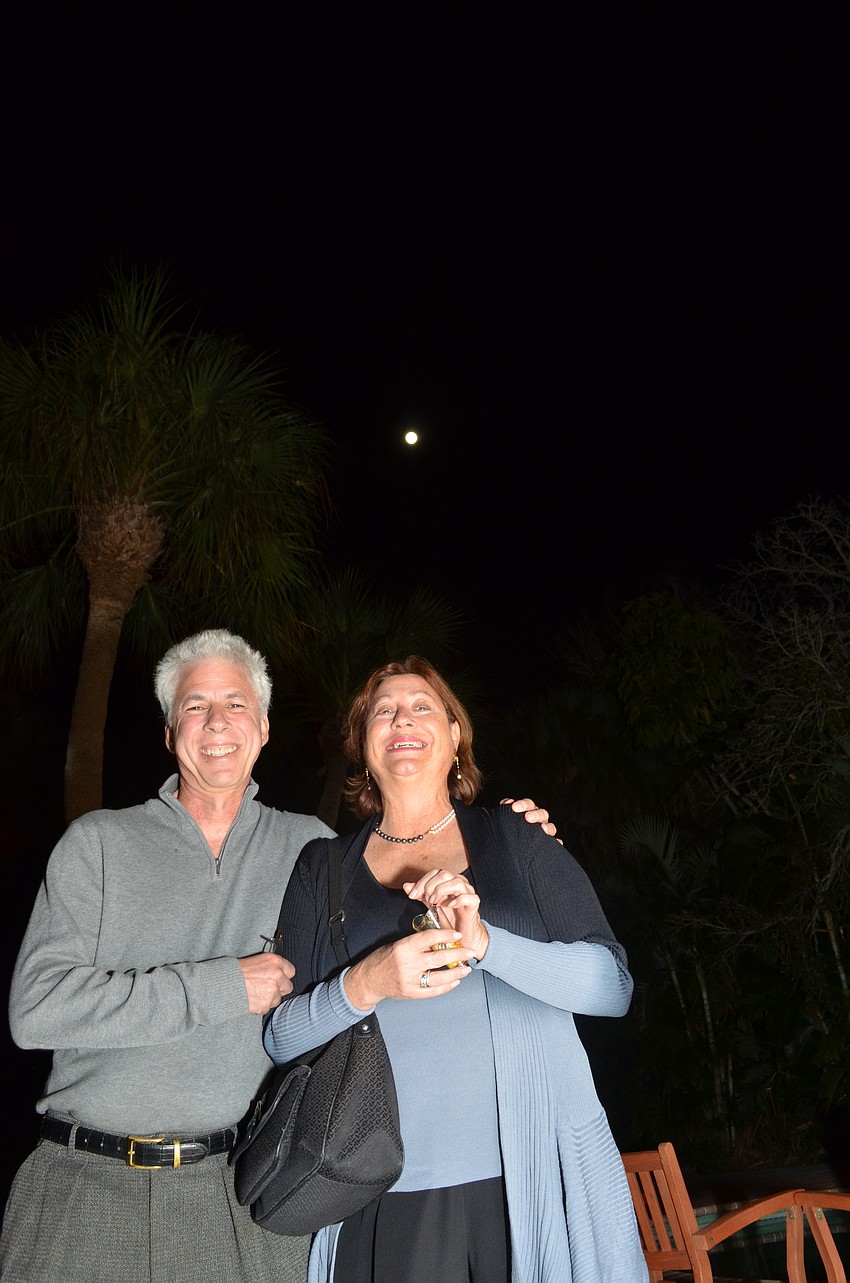 Jerry Levine with his wife Sue Ann.