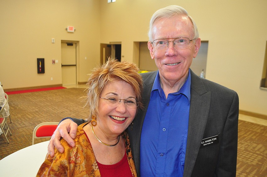 Bonnie Wright and Bill Hamilton