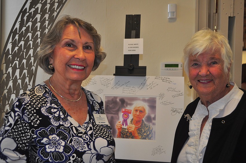 Pat Arends and Barbara Bishop