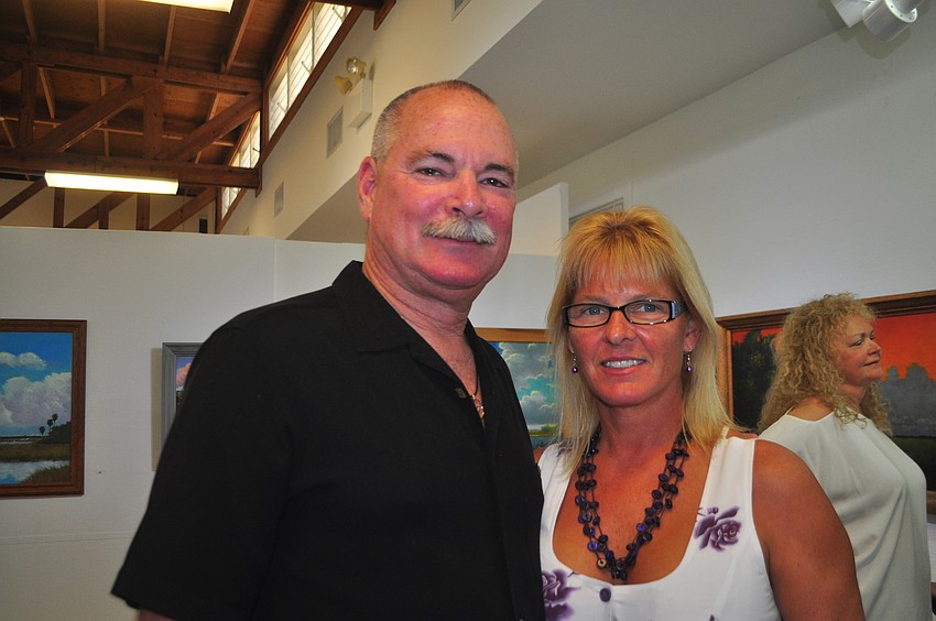 Martin Sharkey and Lisa Marshall