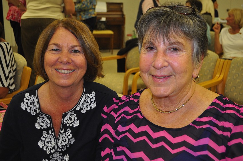 Cathy Bishop and Jackie Salvino