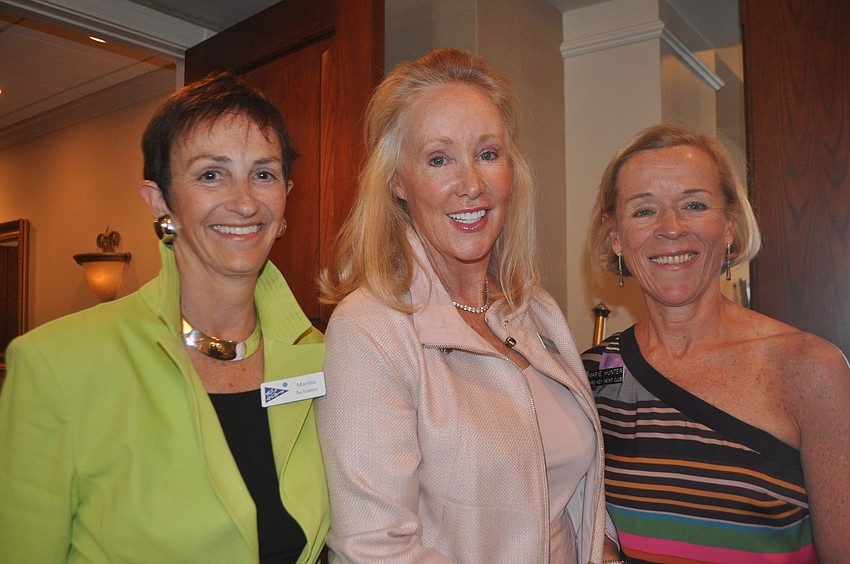 Martha Schantz, Katie Cornell and Marie Hunter