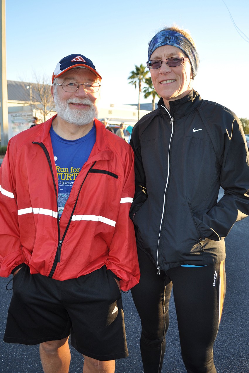 Mike and Kathy Anderson came from Nokomis.