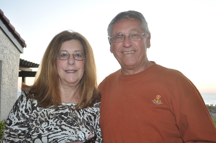 Anita Solov and Gary Kemper became friends at the Seaplace Super Bowl party.