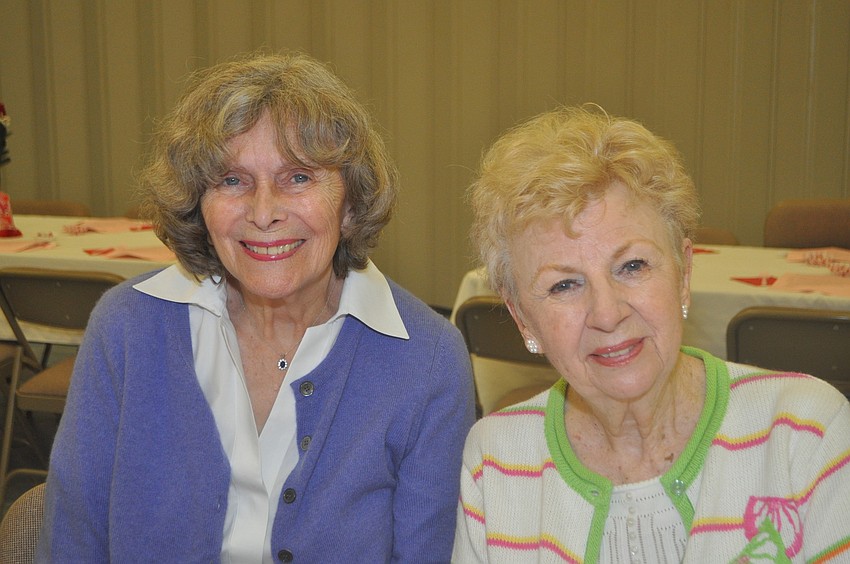 Marie Bowyer and Joan Gaul