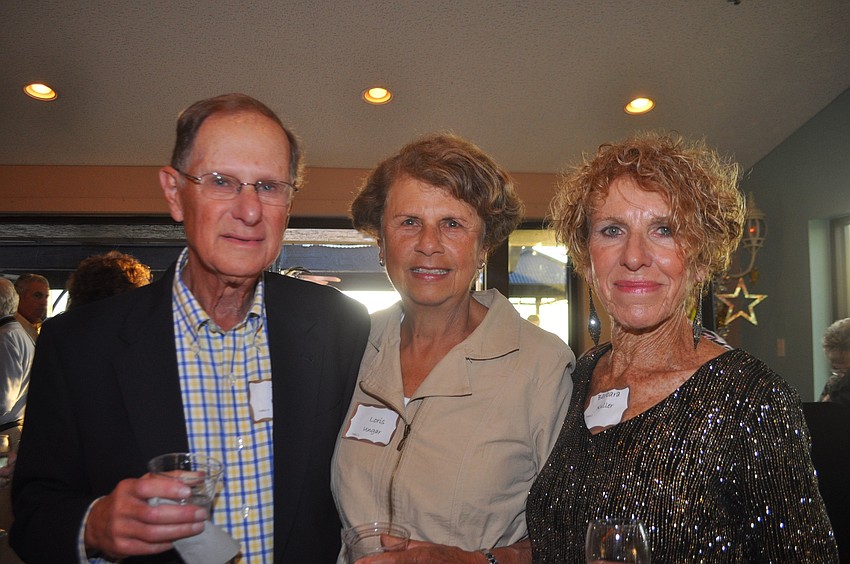 Bob and Loris Ungar with Barbara Kuller