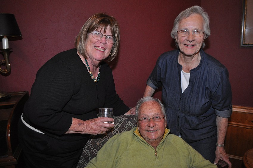 Linda and Ira Abrahamson with Phyllis Steingard