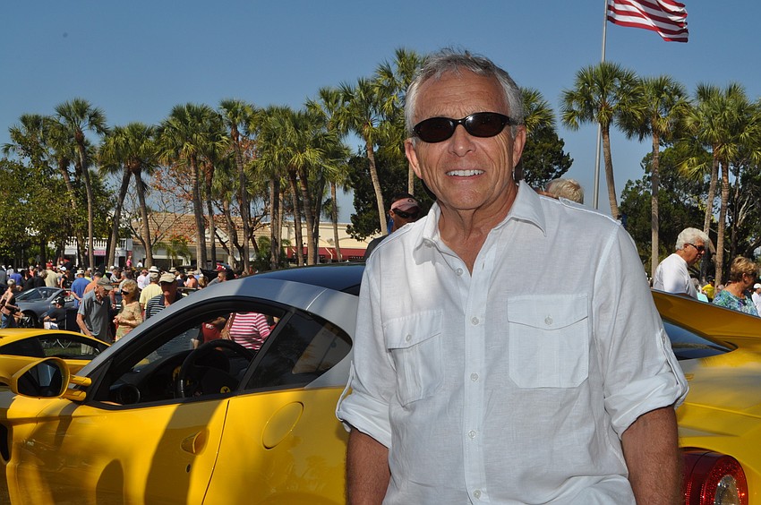 Al Forster, a Porsche owner, was most impressed with a gullwing coupe Mercedes Benz.