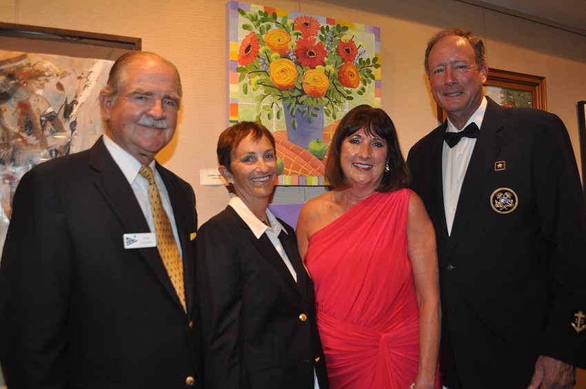 Curt and Martha Schantz with Jan and Lee Peakes