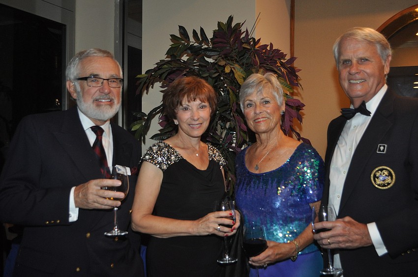 Bob and Betty Goree with Judy and Jeff Reed