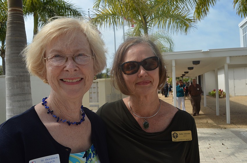 Linda Pendray and Holley Schroeder