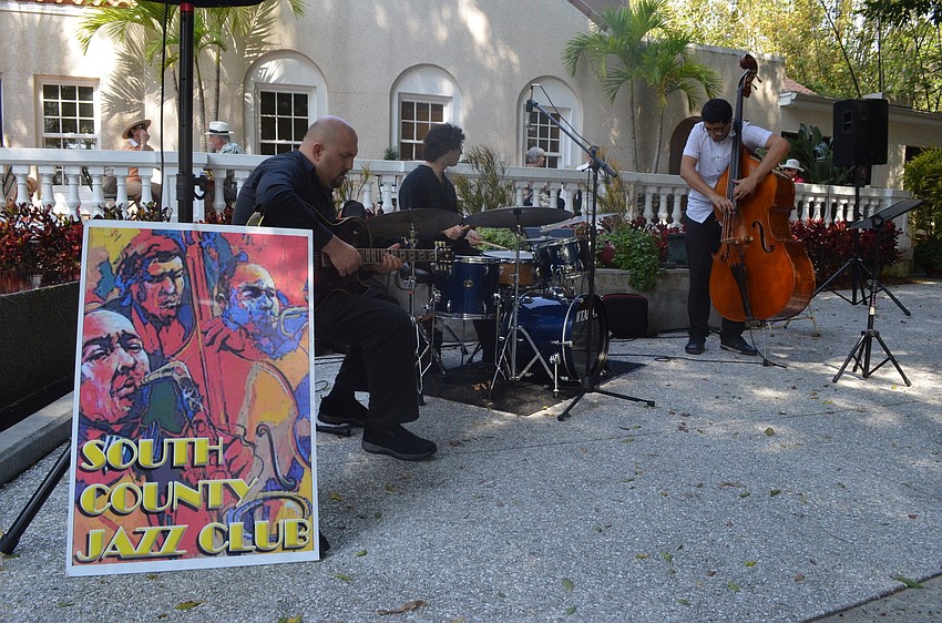 The La Rue Nicoloson Trio performed on Saturday, Feb. 23.