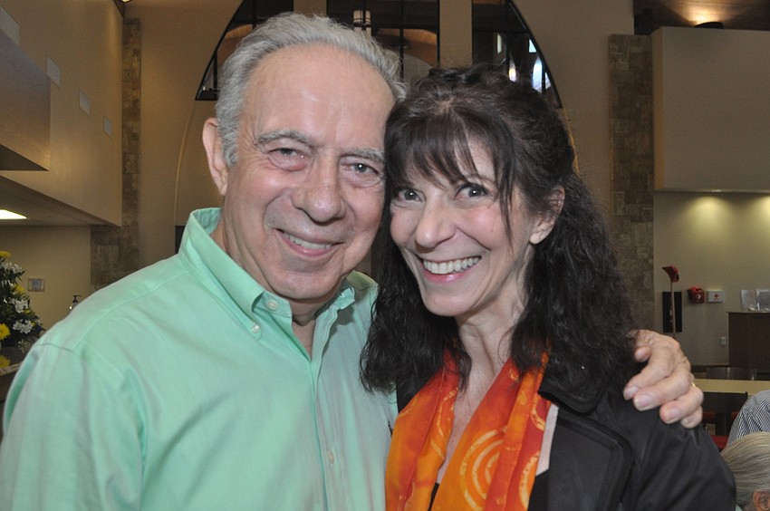 Howard Millman, director of the Asolo Theater Company, with his wife, actress Carolyn Michel