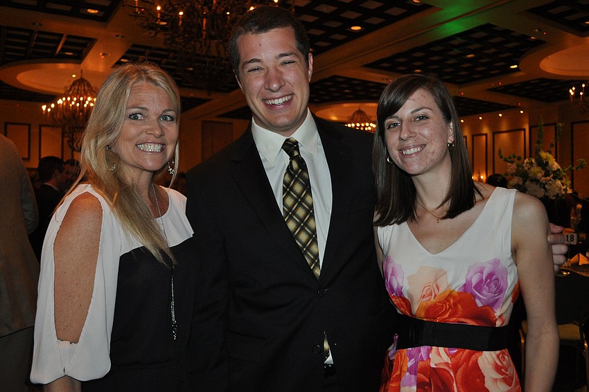 Kelly Howard with Patrick Pollifrone and Katie Barlak