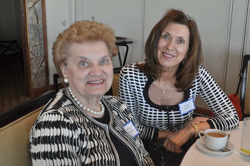 Mary Lou DiCostantino and Paula Devitz enjoy a mother-daughter outing.