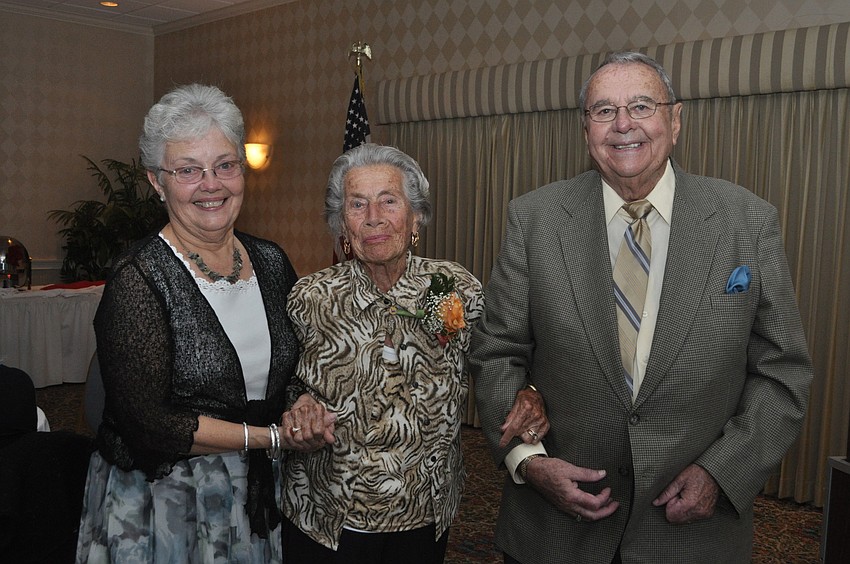 Barbara Milbauer, Nancy Kivlin and John T. Lambert