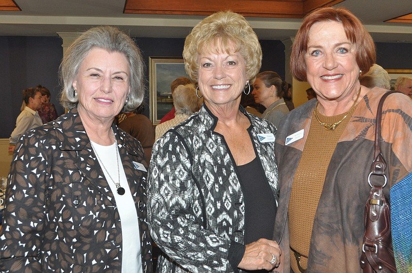 Muriel Boyle, Elaine Coulter and Rebecca Taylor