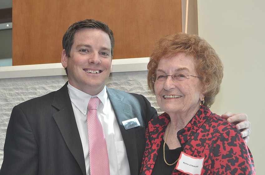 Corey Schaul and Ruth Strauss