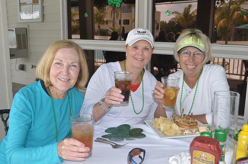 Gail Dwyer, Cheryl Viera and Doris Forst