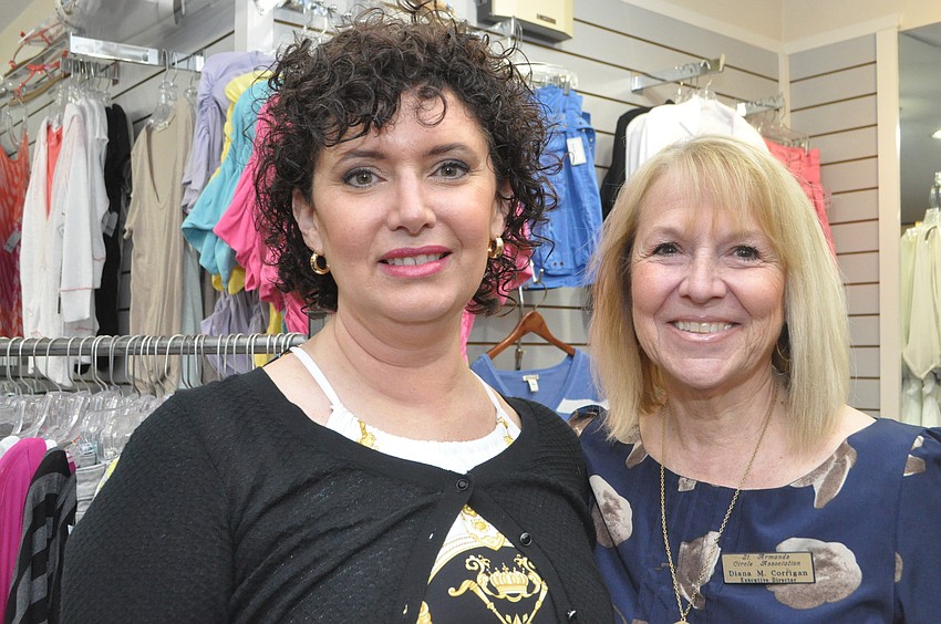 Sheri Aiello and Diana Corrigan of the St. Armands Circle Association