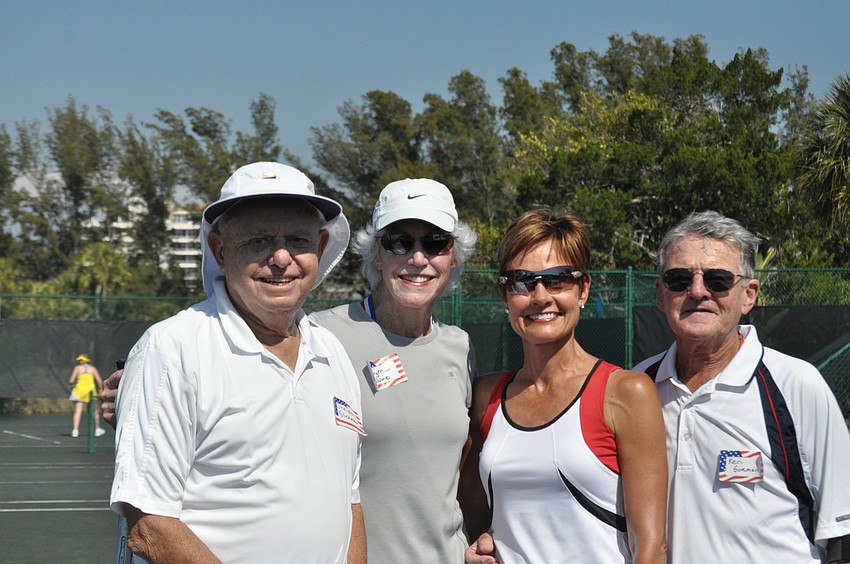 Sheldon Glickman, Myrna Blume, Virginia Long and Ken Gorman