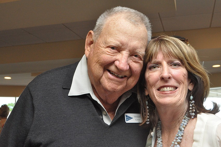Bird Key Yacht Club bowlers Harry Corbin and Sally Reed