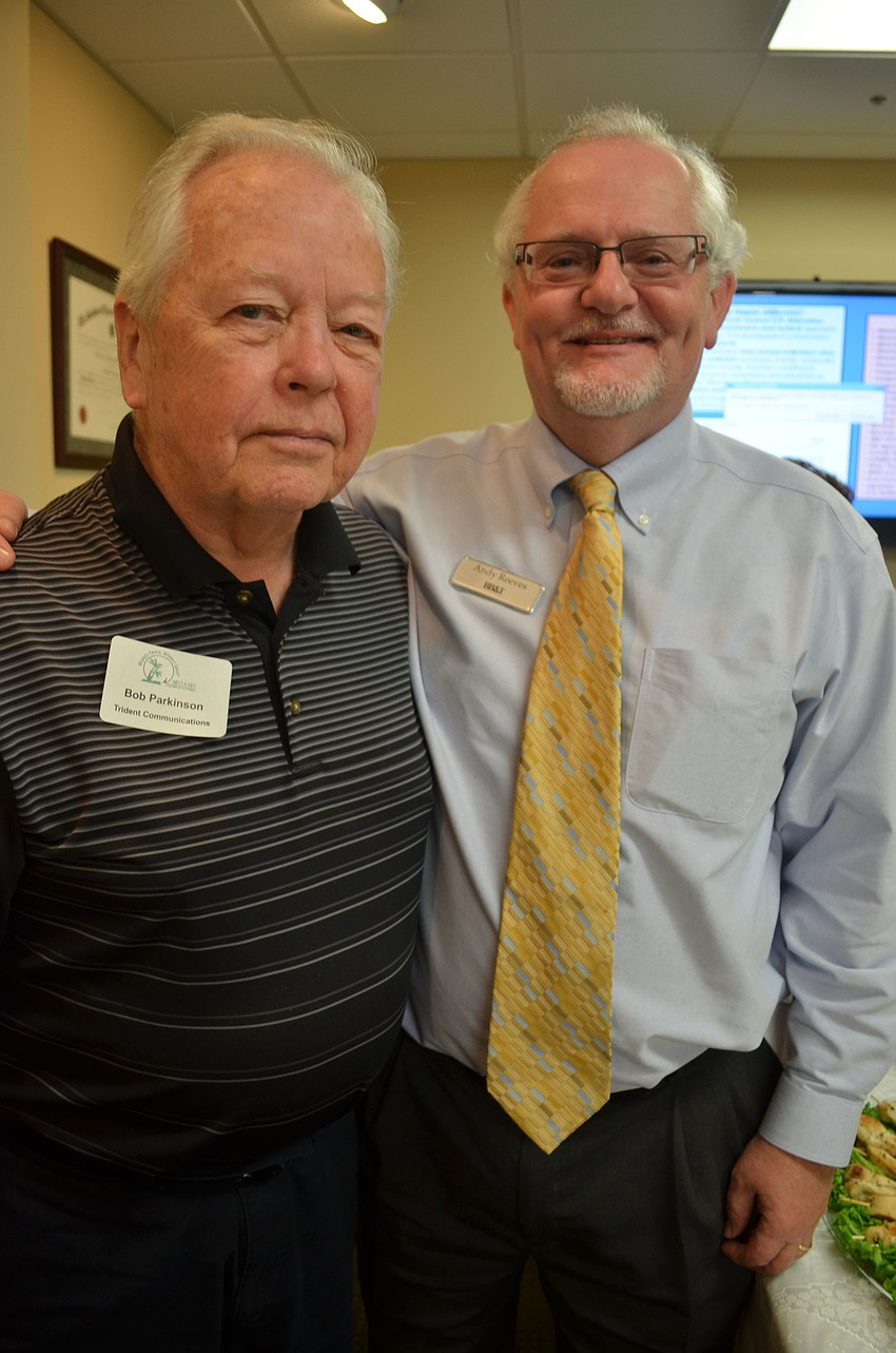 Bob Parkinson and Andy Reeves