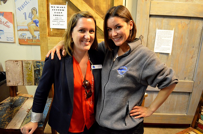 Stacy Alexander and Amanda Foltz