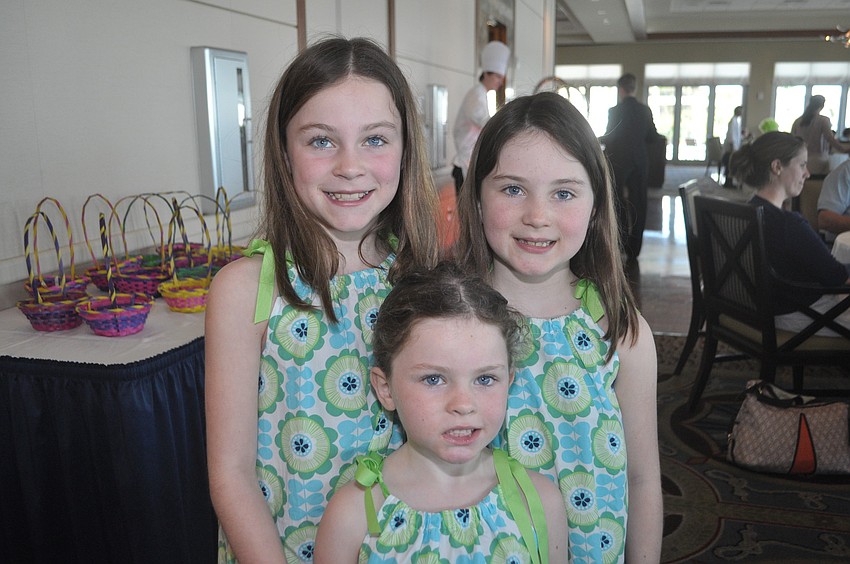 Taylor, 9, Ellie, 4 and Darby Gerth, 7
